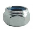 Self-locking nut DIN 982 - 6 / DIN 985 - 6 white galvanized steel